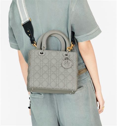 medium gray stone lady dior matte calfskin bag|Designer Handbags & Purses for Women .